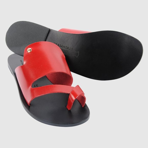 Greek Leather Sandal: Melisipida - Picture 4 of 5